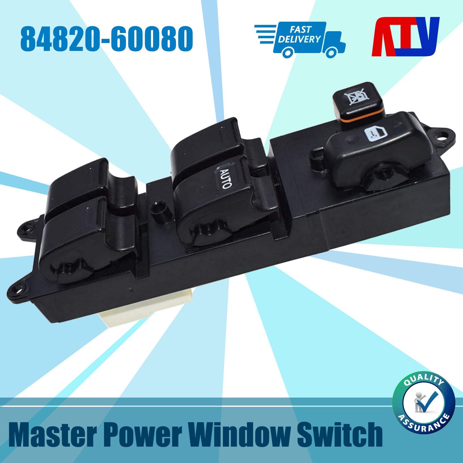 for Toyota Hilux Prado Hand Driver Master Power Window Switch 84820-60080