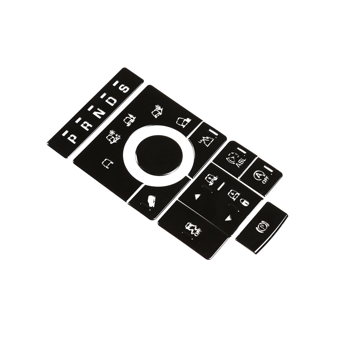 Carbon front ABS rear emblem badge ring cover decoration suitable for Sub@ru XV 18-2022- v