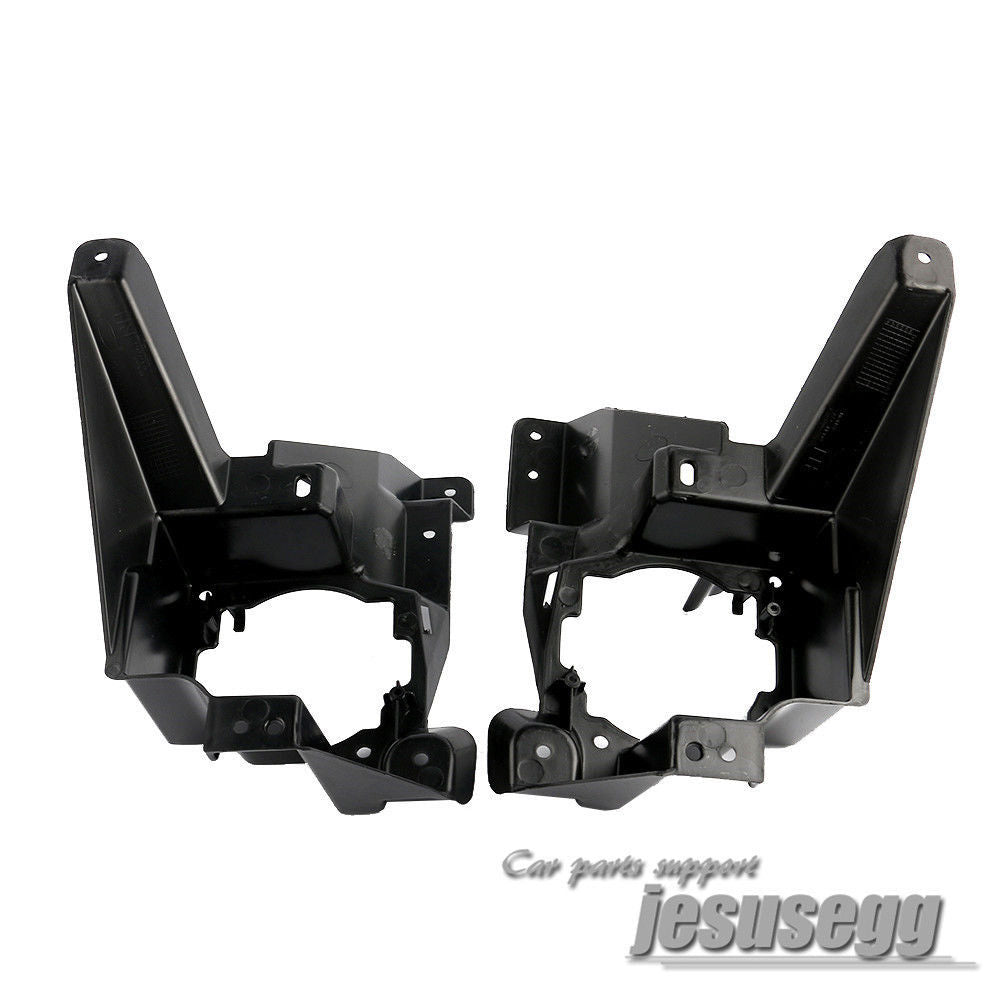Black Pair Fog Lamp DRL Light Bracket for Ford Fusion Mondeo 2013 2014 2015 Q