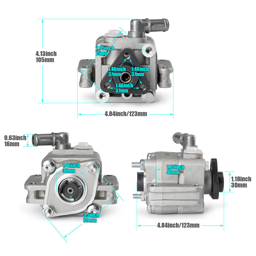 Power steering pump suitable for 3 E90 E91 E92 E93 318i 320i 32416780413- n