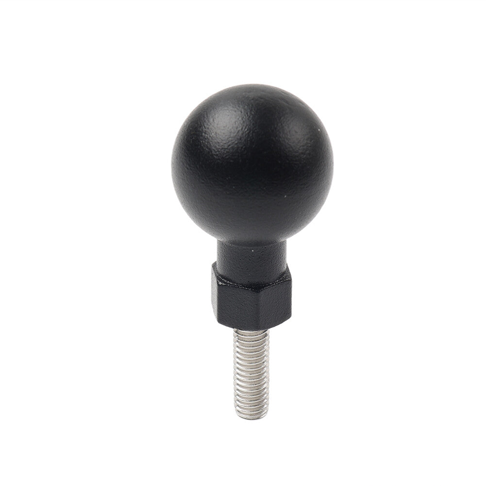 1x Universal Motorcycle Ball Head Base GPS Phone Holder Bracket Clamp Stand