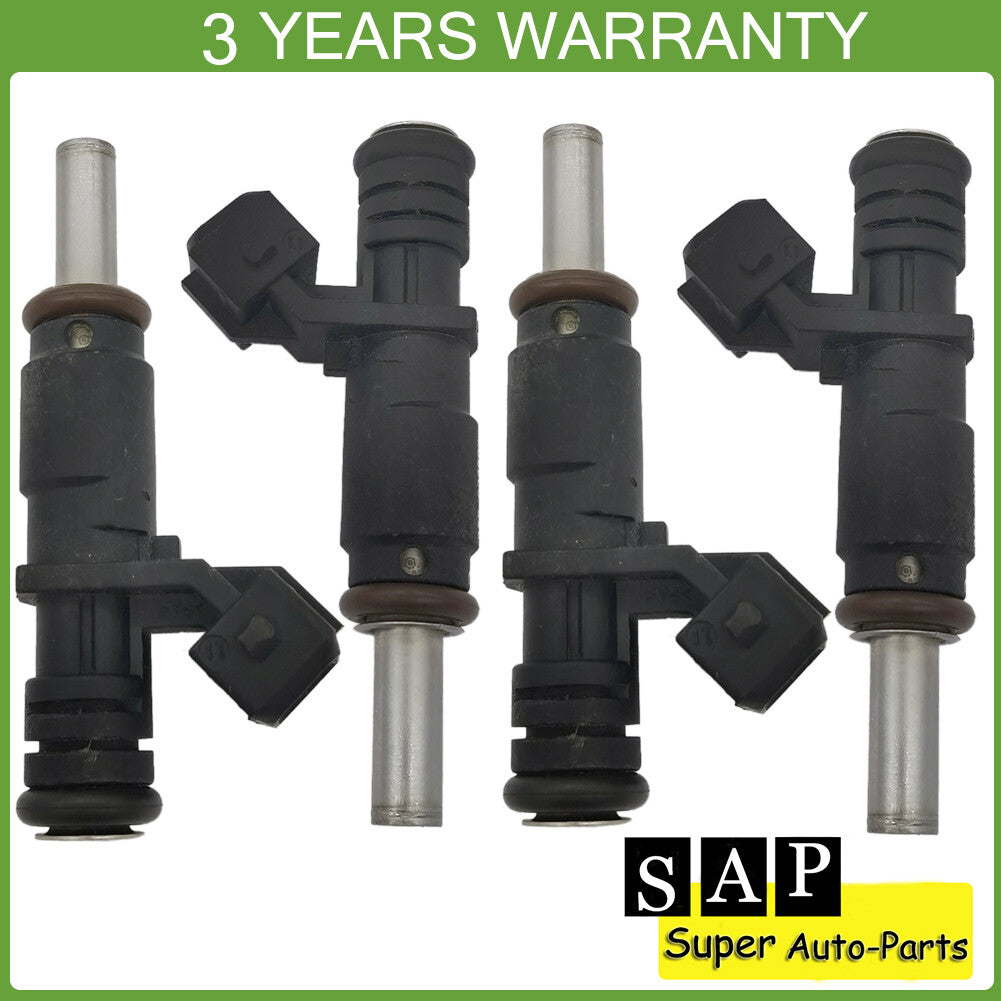 Set of 4 Fuel Injectors 7561277 for BMW E81 E87 E90 E84 116i 120i 316i 320i X1