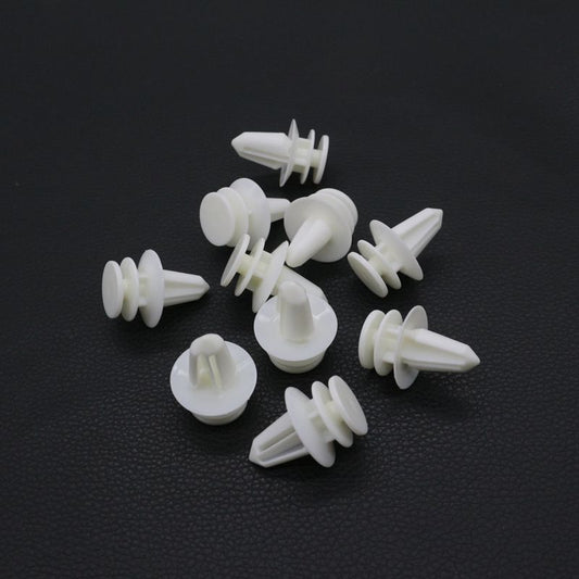 20-piece set of decorative molding fasteners for BMW E30, E39, E46, and Z3 door and window cover clips.