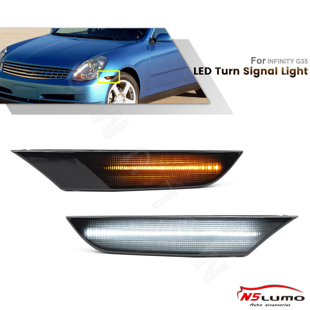 2 Car Auto Side Rear View Mirror 14-SMD LED Light Turn Signal Lamp Accessories 3326 B