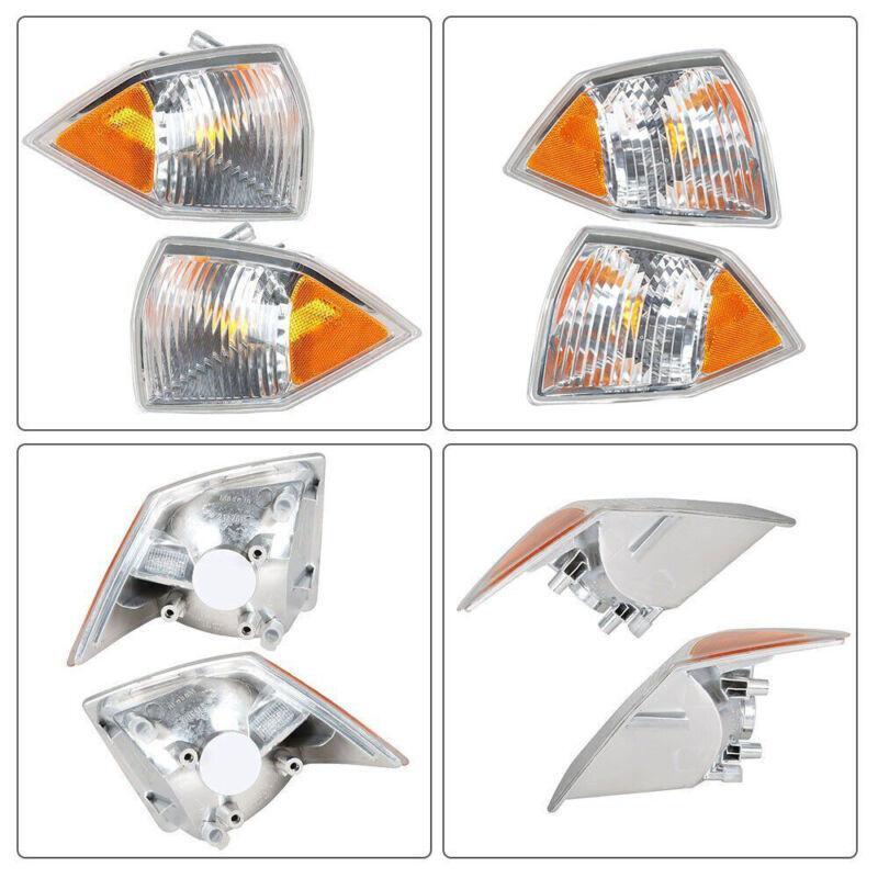 2-piece front marker signal flashing angle parking light kit for 07-10 for Jeep Compass