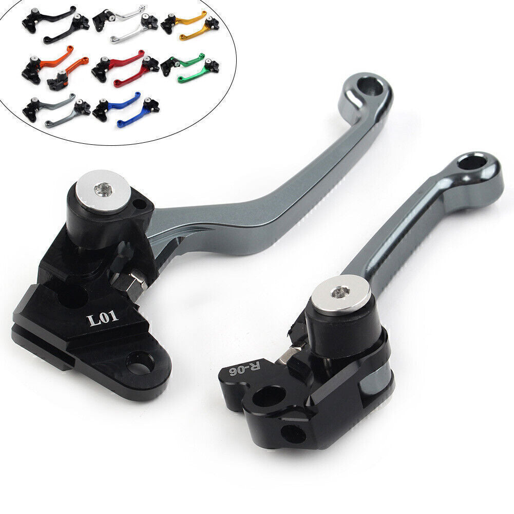 Pivot Brake Clutch Levers for HONDA CRF125R CRF150R 97-21 CRF250R/450R 2002-2003 Q