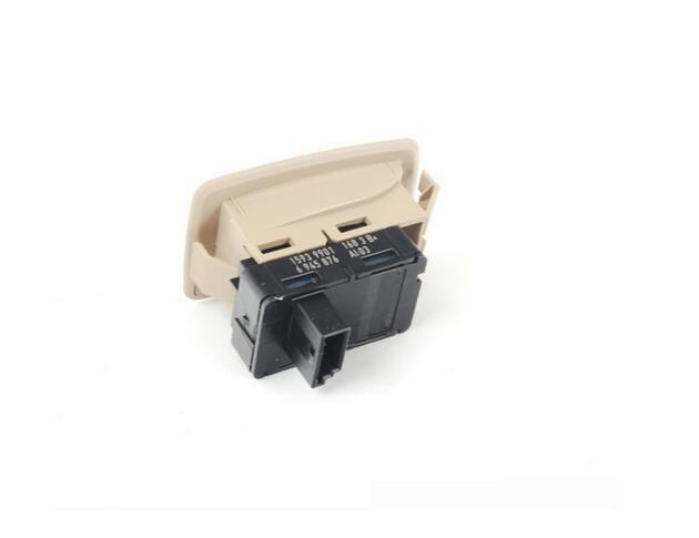 The beige front left or right window lift switch is suitable for E53, E71, E72, E83, E90- n