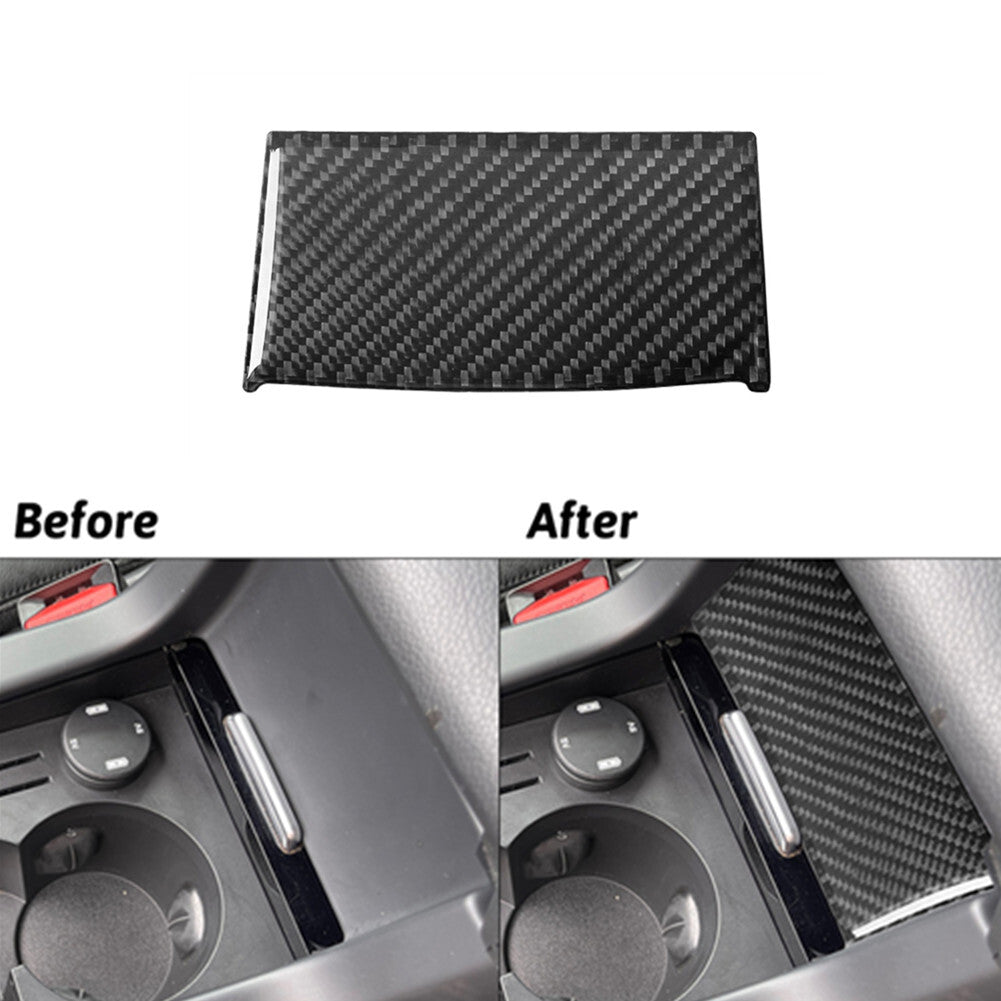 2X Red Carbon Fiber Front Door Panel Cover Trim For Explorer 2020-2023 v