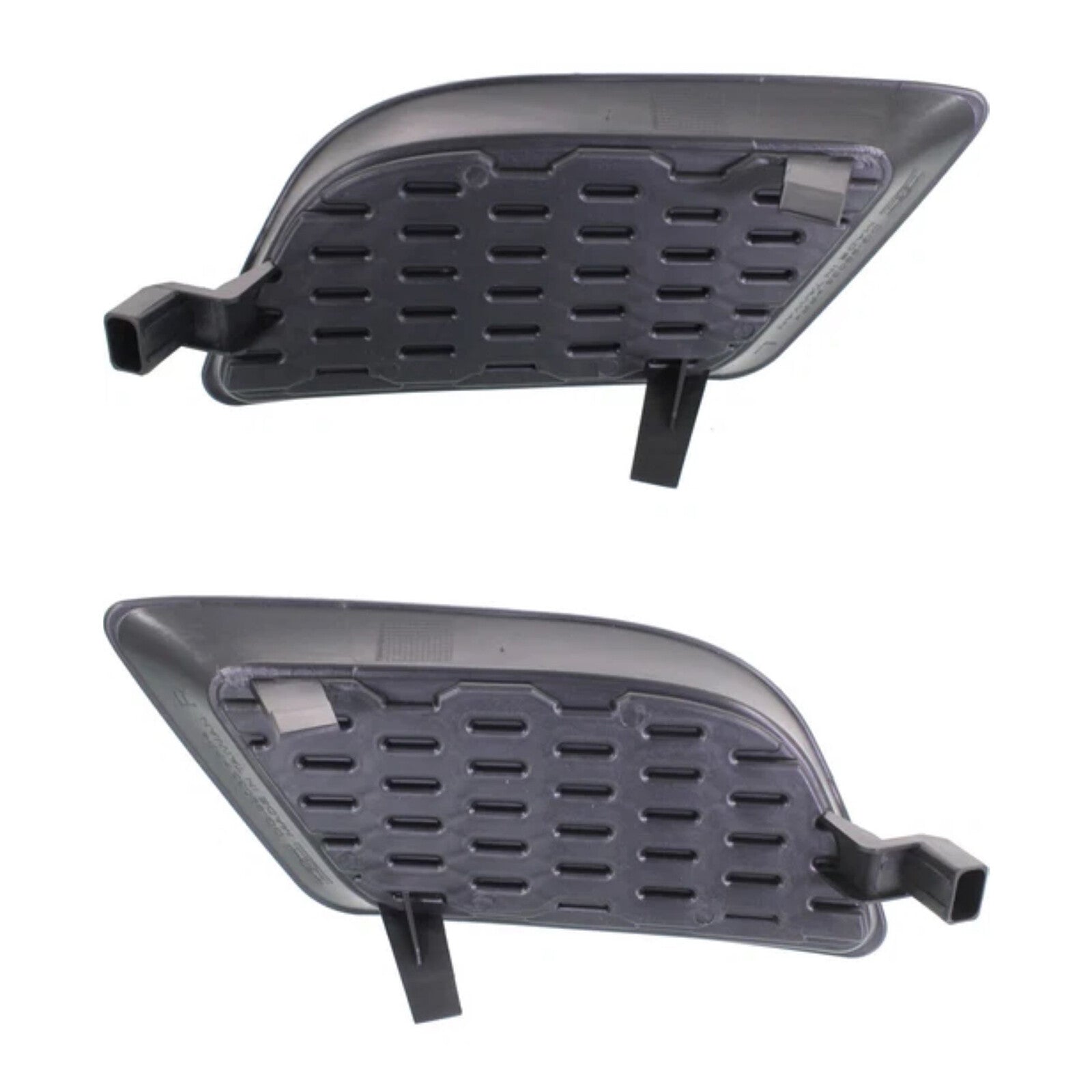 Front Fog Light Cover Set 2011-2014 for Dodge Charger LR Driver Passenger Side