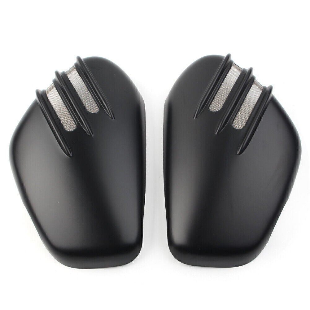 2x Battery Side Cover For Bobber & Speedmaster 1200 Matte ABS Plastic Black