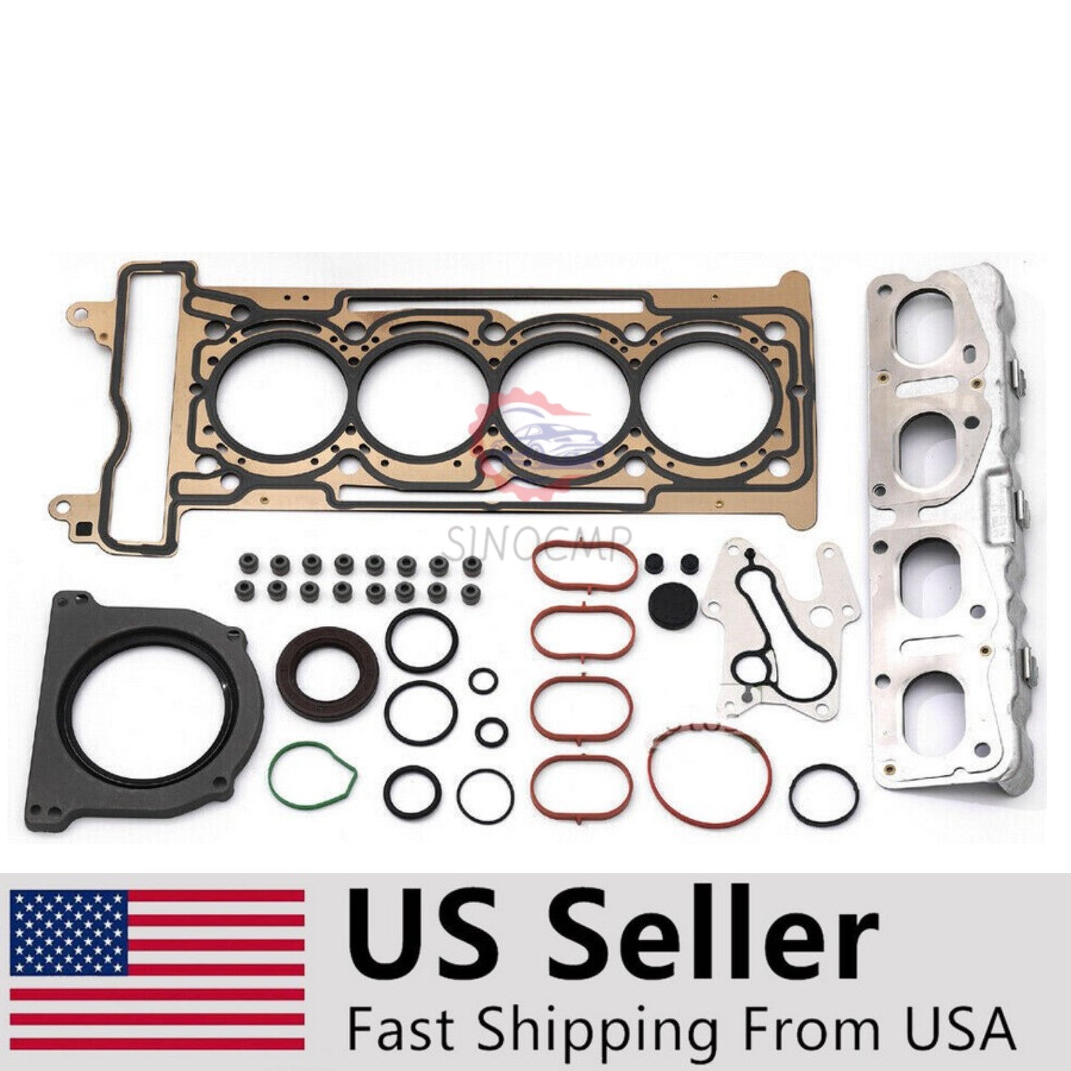 M270 Engine Gaskets Seals Kit for Mercedes-Benz A250 A250 CLA250 2.0T 920 M270