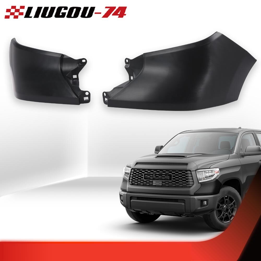 New 2 Piece Fender Filler Front Driver and Passenger Side Lh Rh Fits Tundra - v