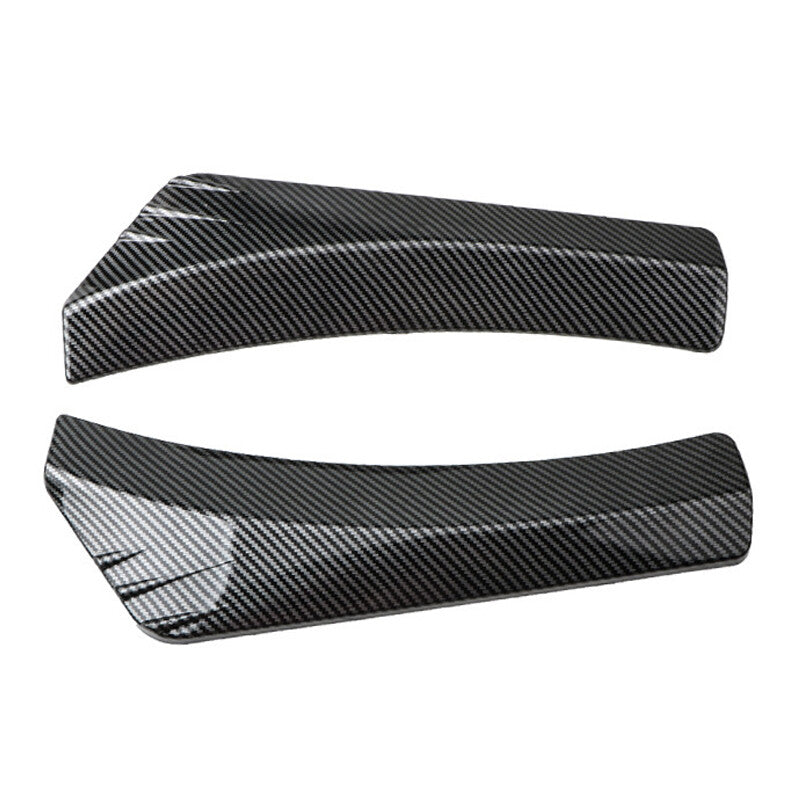 pair of carbon fiber style rear bumper lips, diffuser, splitter, and Kanard protective film. n
