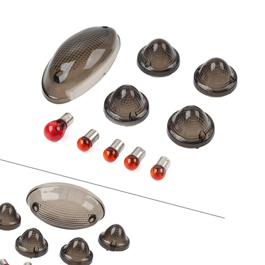 Turn Signals Cover Tail Light Lens For T100 Scrambler Speedmaster Roadster
