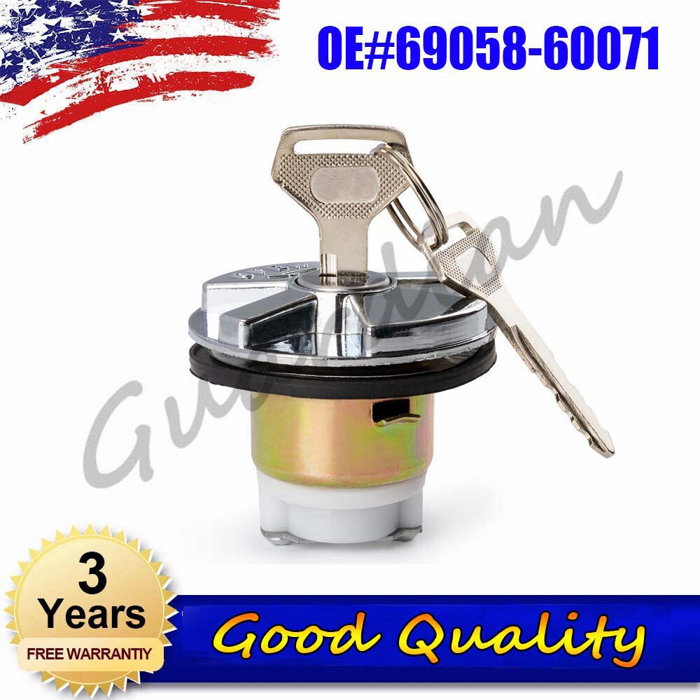 1 set of CYLINDER and key kit, fuel filler cap 69058-60071, new repair kit for