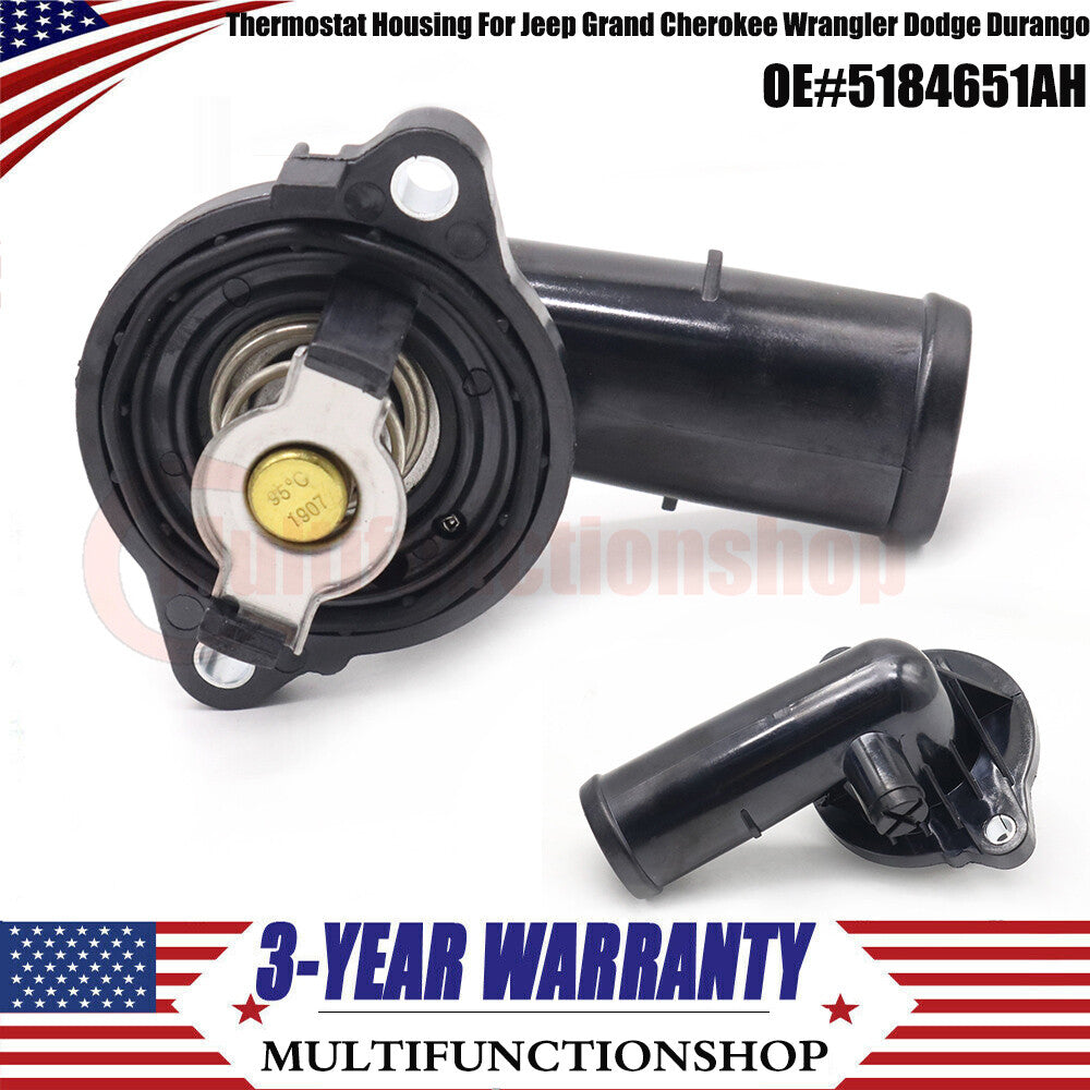 Thermostat housing 2011-2017 for Jeep Grand Cherokee, for Wrangler , for Dodge Durango 3.6L Q
