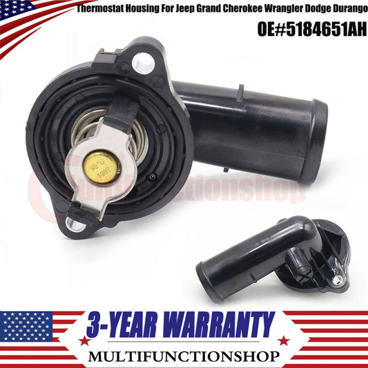 Thermostat housing 2011-2017 for Jeep Grand Cherokee, for Wrangler , for Dodge Durango 3.6L Q