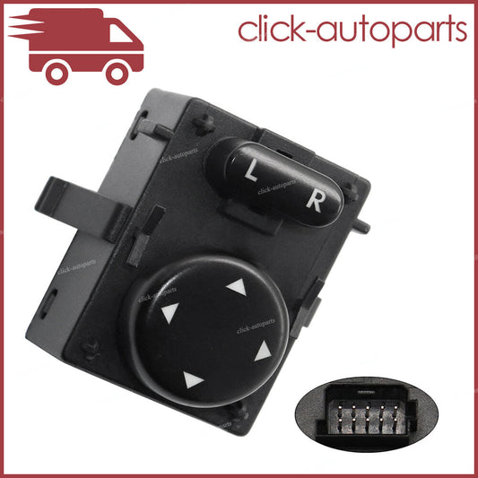 Master Mirror Switch Fit For 2008 - 2017 for Freightliner Cascadia 10Pins Black