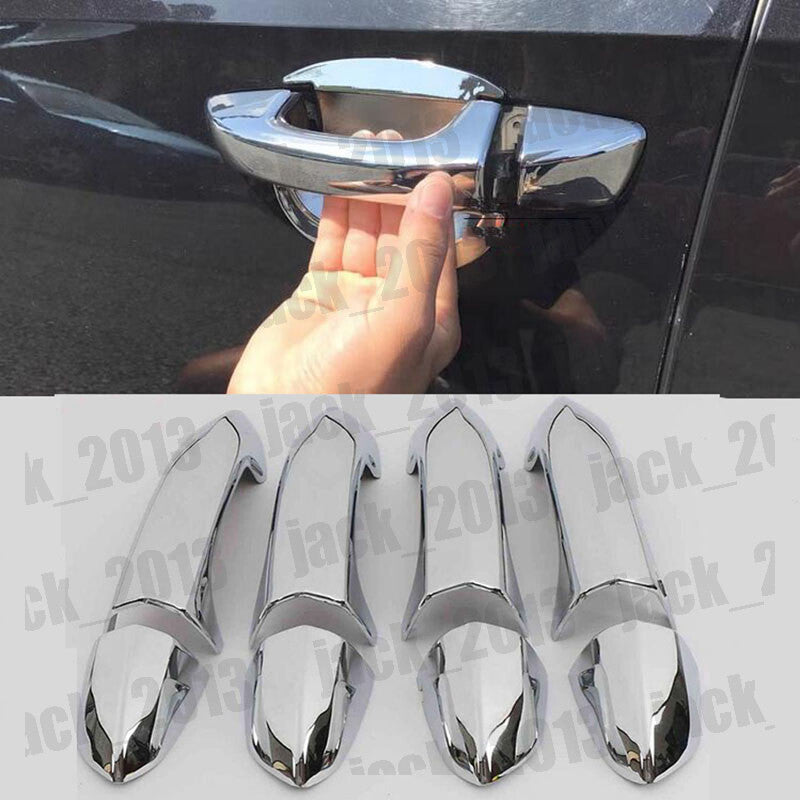 for Volkswagen for Passat 2019-2022 Chrome ABS Car Side Door Handle Covers Trim 8PCS