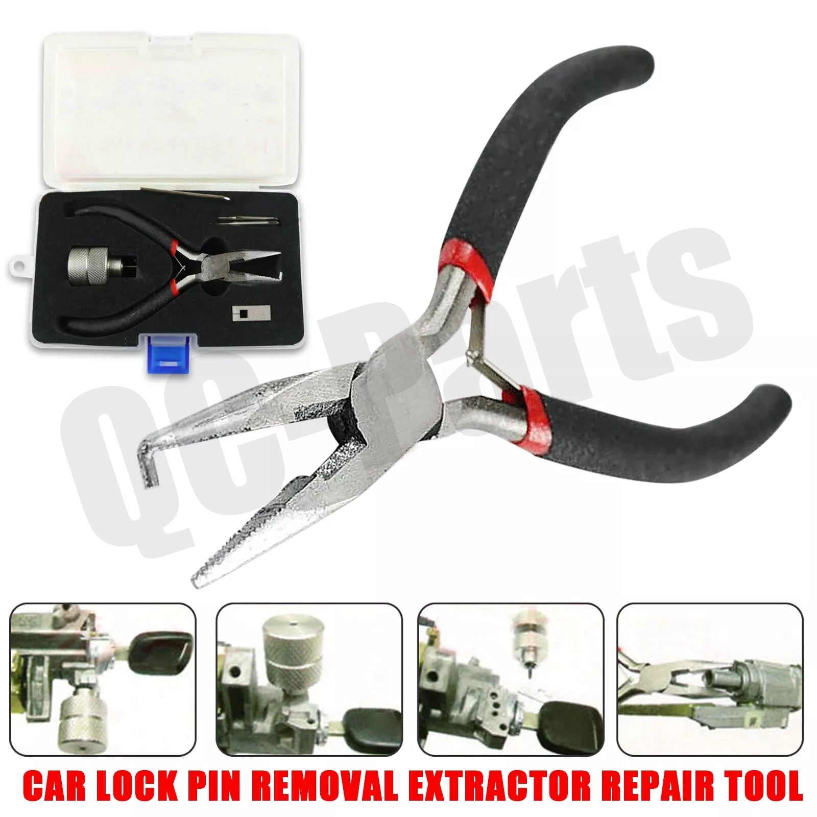 1X for Honda Car Lock Cylinder Pin Removal Ignition Repair Disassembly Tool Kit Q
