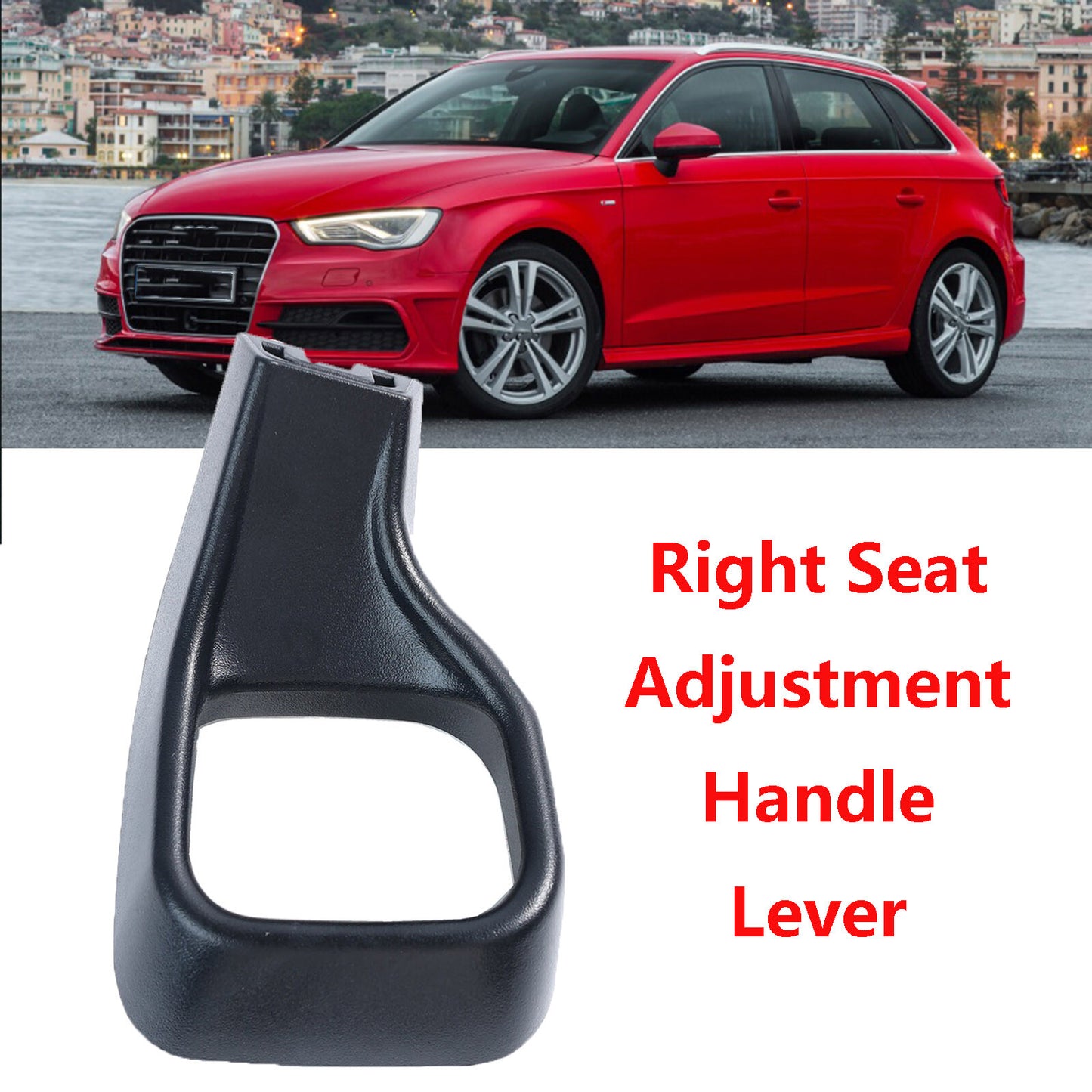 1X for Audi A3 8P TT 8J R8 for Seat Adjustment Handle Lever Front Right 8P0881232 AU Q