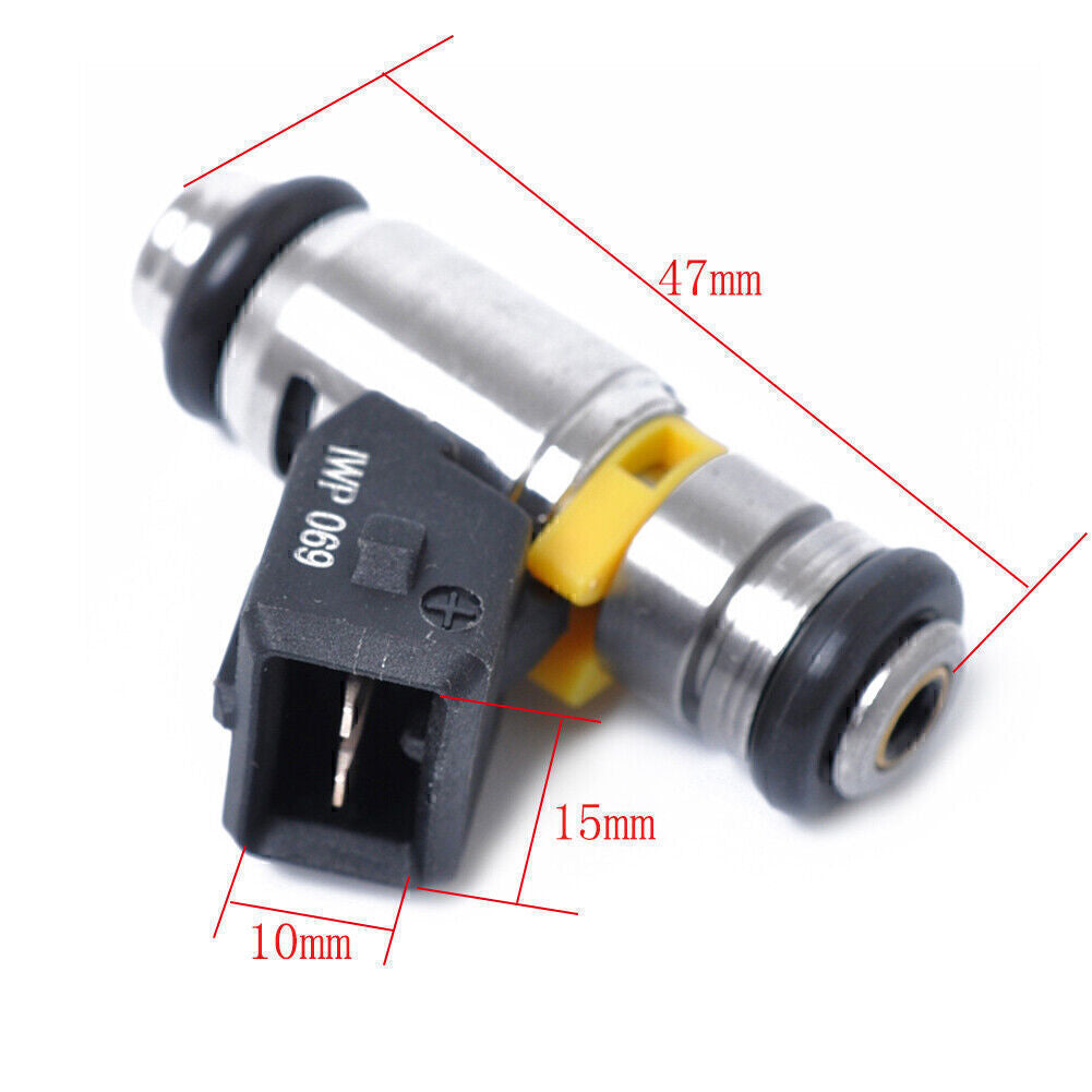 4x Car Gas Fuel Injector Injector 861260T Fit MCM/MIE 350 MAG MPI 1998-2002 2001