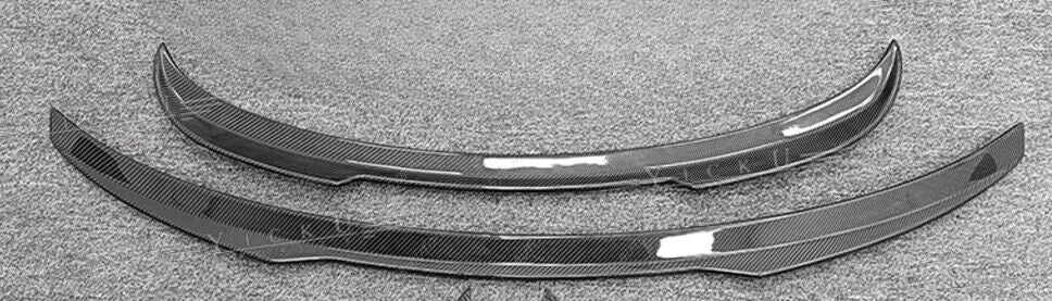 for Audi Q3 SUV Real Carbon Rear Spoiler Trunk & Roof Lid Lip Wing Trim 20-24 B n