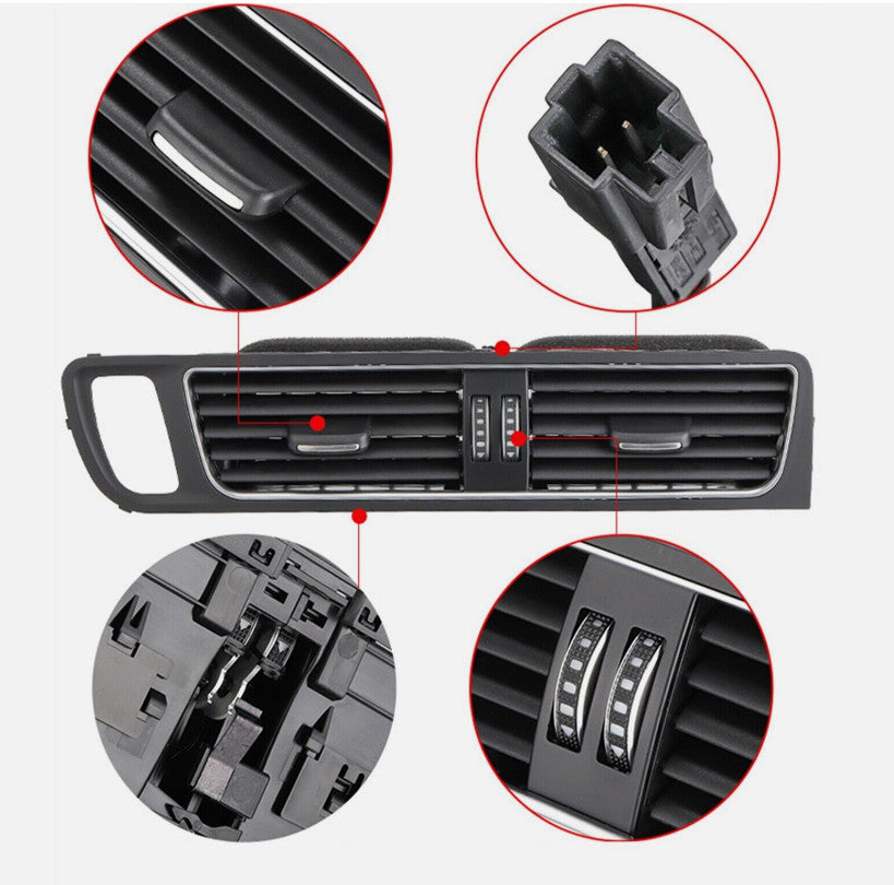 Front air conditioning vent socket grille assembly for Audi Q5 2009 - 2018 8R1820951G LHD- n