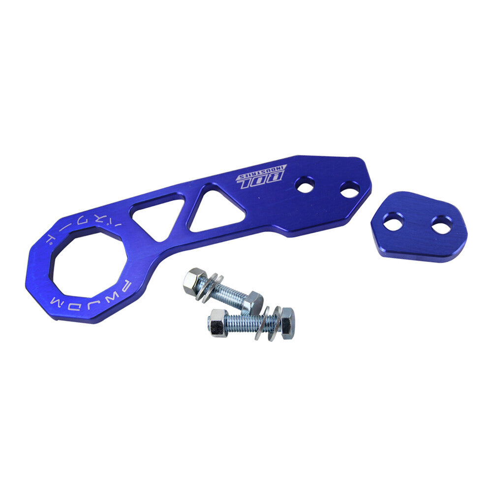JDM Aluminum Blue Racing Trailer Hook Rear Tow Hook for Honda for Acura for Civic for Mazda Q