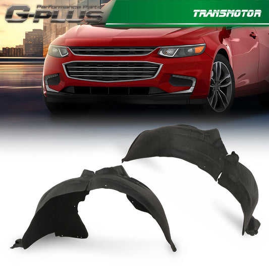 Suitable for 16-18 for Chevrolet Malibu front fender liners, drive and passenger side Q