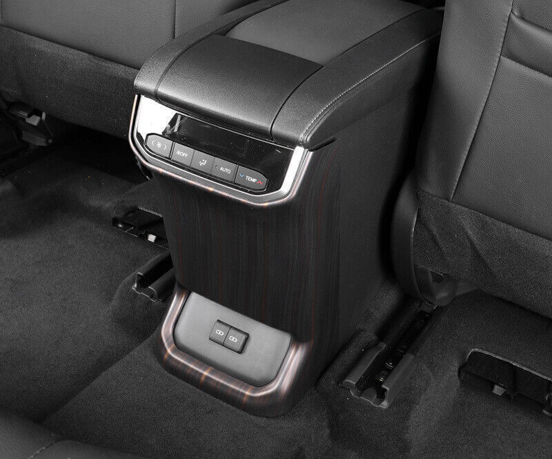 for Toyota Highlander 20-24 Wood Grain Rear Air Outlet Vent Panel Cover Trim 1X