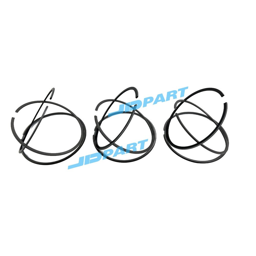 Premium 3-piece K3M piston ring kit for diesel engines.