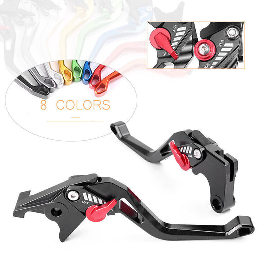 5D Hollow Short Brake Clutch Levers for YAMAHA YZF R6 1999-04 ?FZ1 FAZER 2001-05 Q