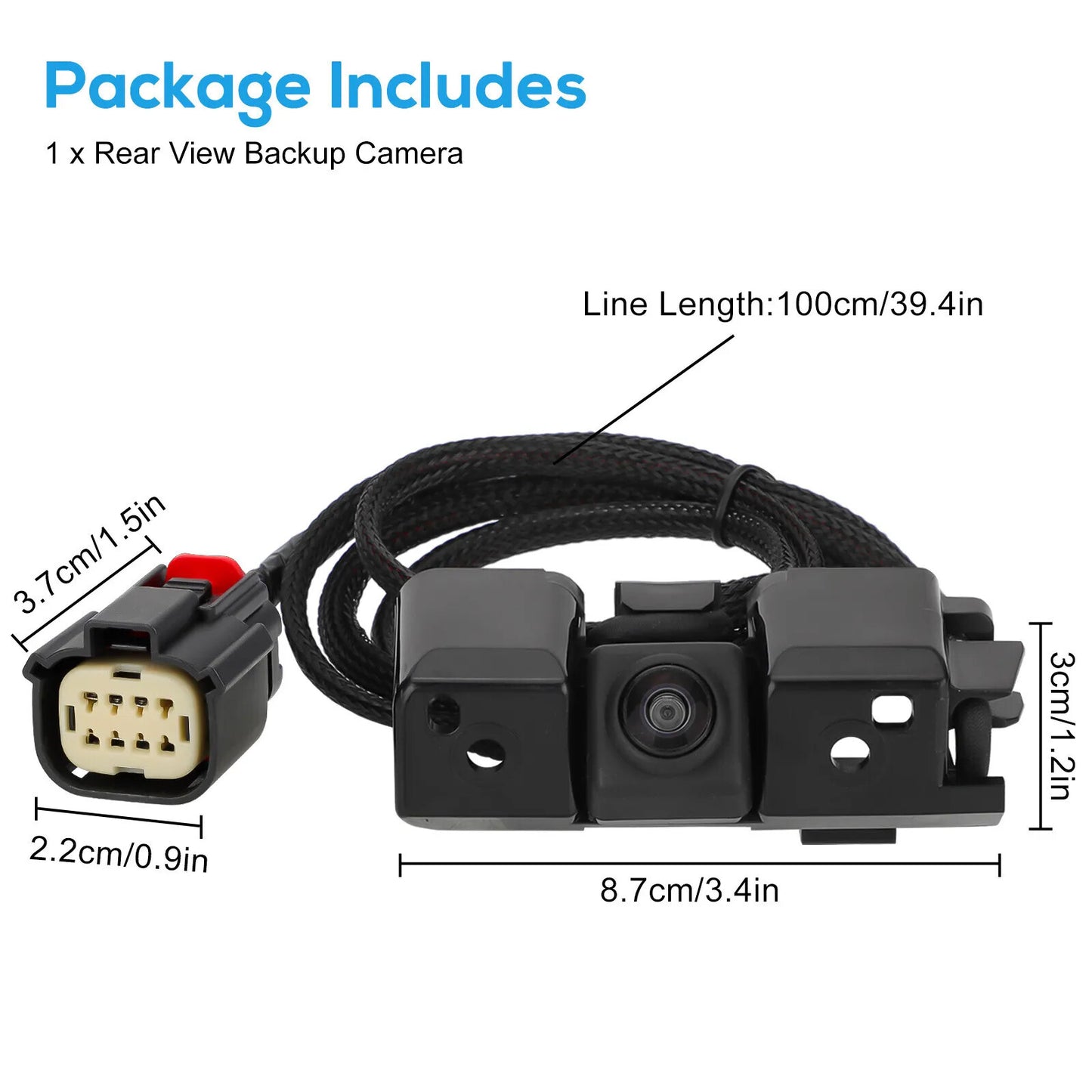 84079952 for Chevrolet Silverado for GMC for Sierra 2016-19 HD Rear View Backup Camera