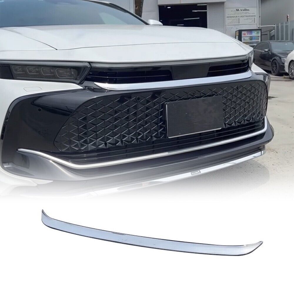 For Crown 2023-2024 Chrome Front Bumper Grille Moulding Cover Trim Guards n
