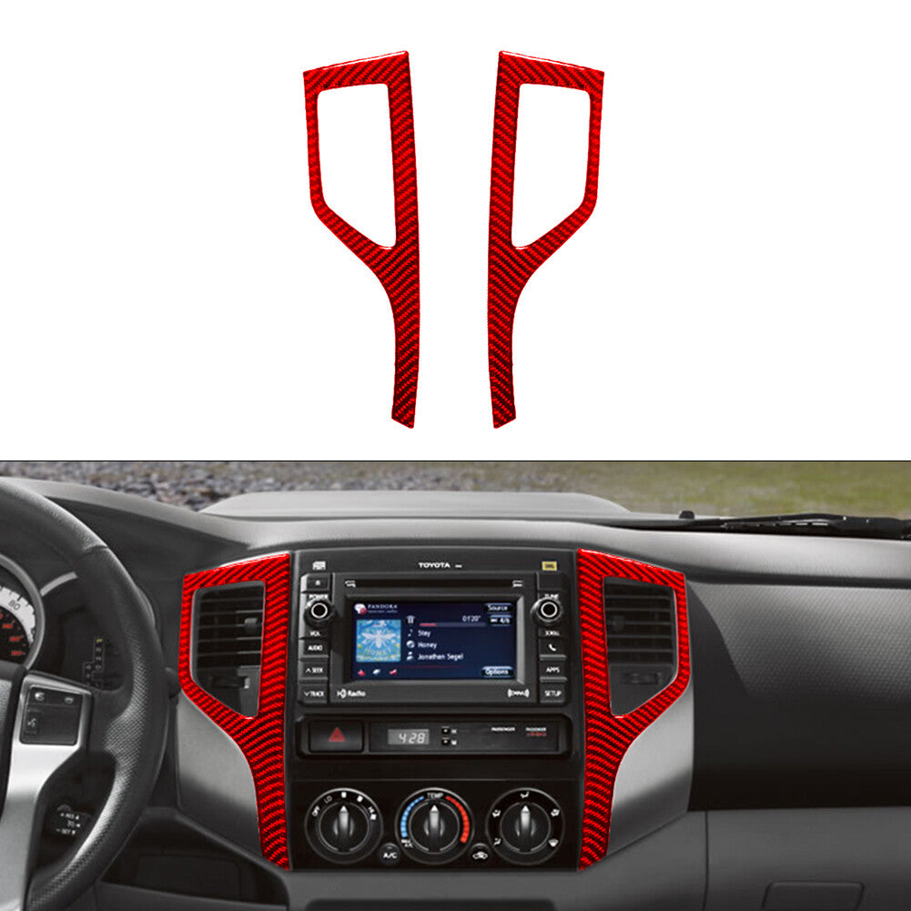 2Pcs Piano Black Interior Front Door Panel Cover Trim for Infiniti G37 2010-2013 v