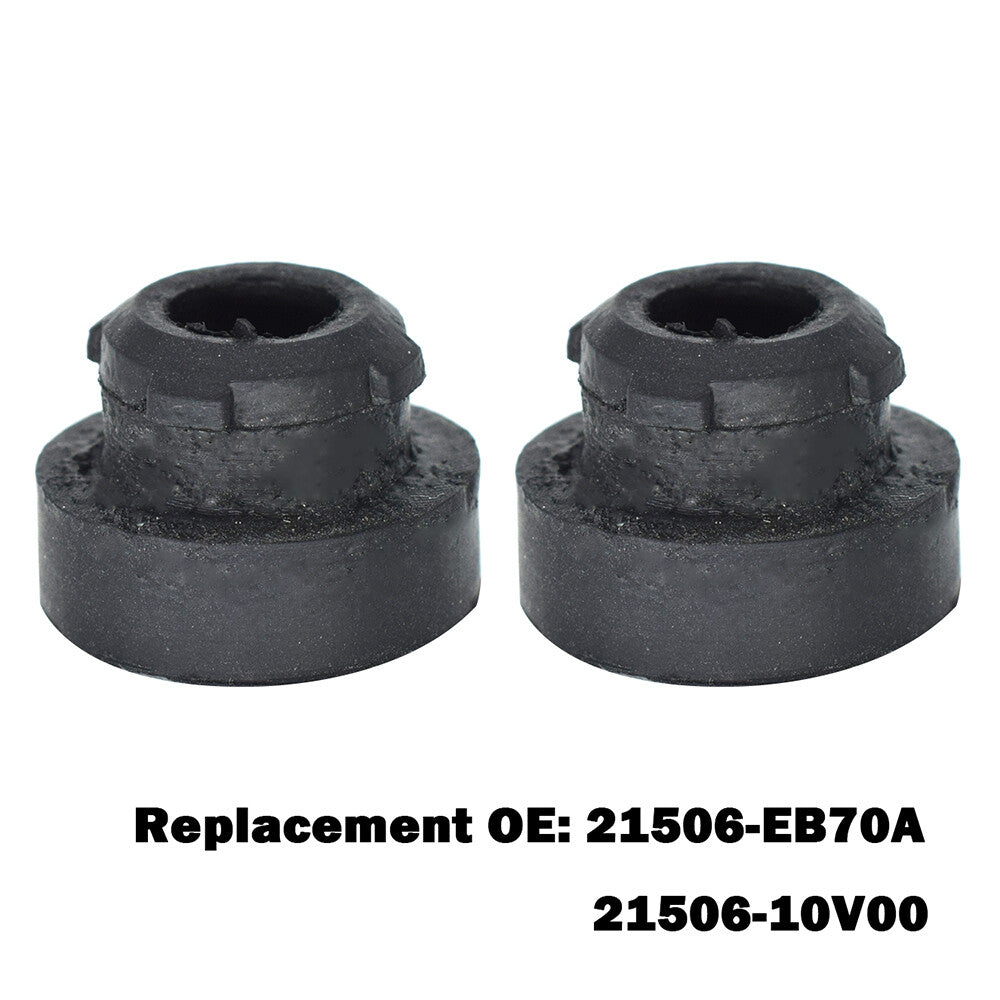 2 for Nissan Patrol Navara Skyline Skyline Pathfinder Top Radiator Rubber Mount