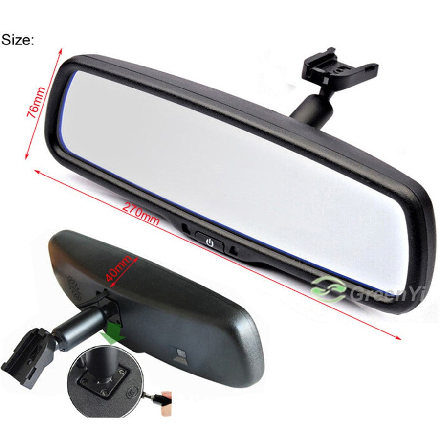 4.3 Inch 800480 Resolution TFT LCD Color Car Monitor Built-in Special Bracket Q