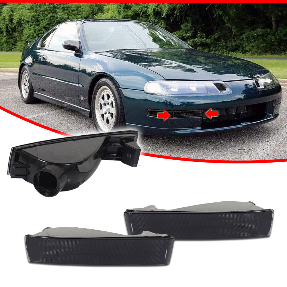 Smoke lens front turn signal inner lamp housing suitable for Honda Prelude 1992-1996- v