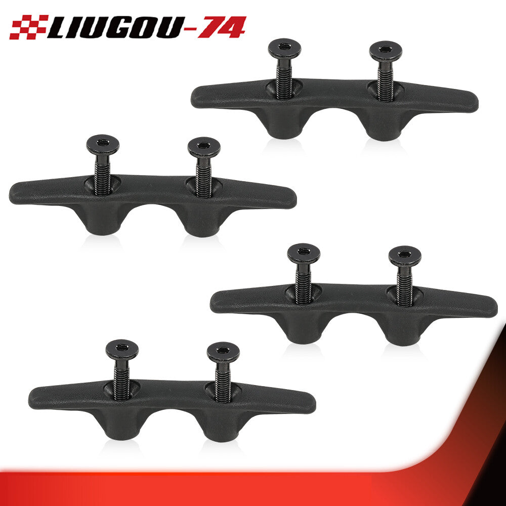 Suitable for 2019-2022 (2002-2008) for Dodge for Ram 2500 bed hooks with bolts, black.