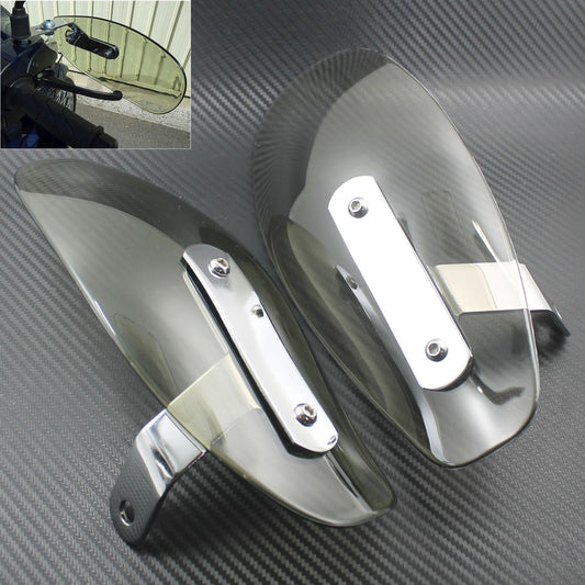 Smoke Hand Guard Wind Protector Deflector Shield Fit For Universal for Harley for Honda Q