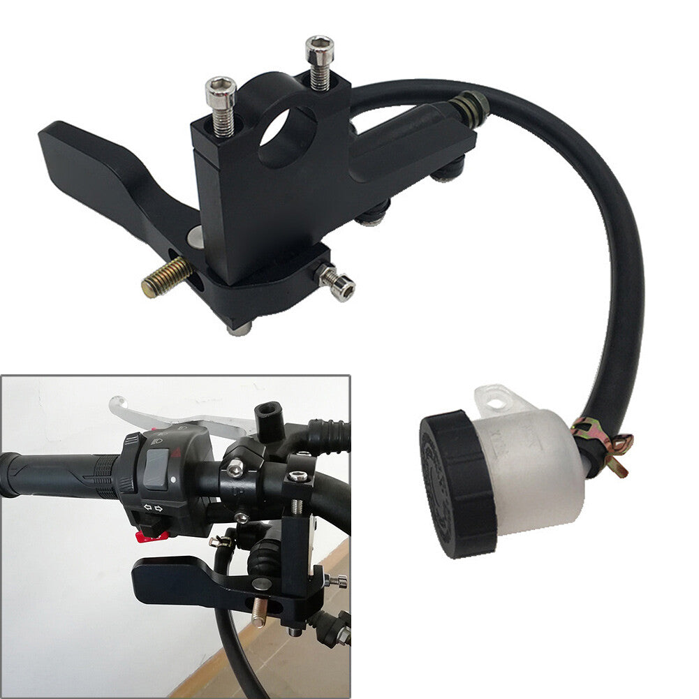 7/8'' Motorcycle Clutch Thumb Brake Lever Rear Master Straight Pump Cylinder Q
