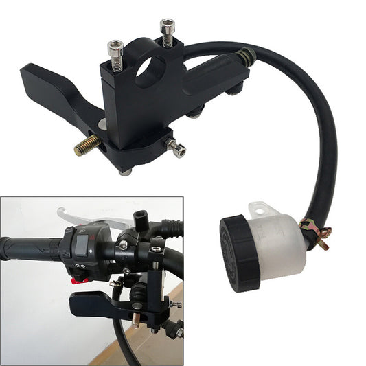 7/8'' Motorcycle Clutch Thumb Brake Lever Rear Master Straight Pump Cylinder Q