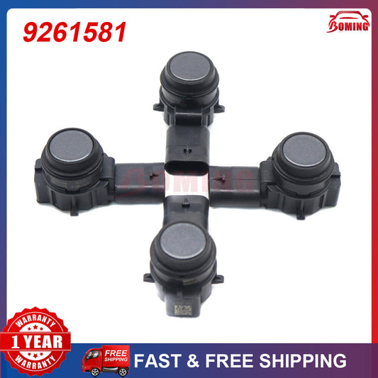4x New PDC Parking Assist Sensor for BMW 1 2 3 4 Series 10-18 0263033268 9261581 Q