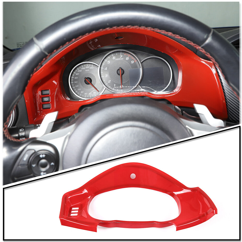 Carbon Fiber Indoor Front 2-Door A/C Outlet Vent Cover Trim for Dodge Charger- v