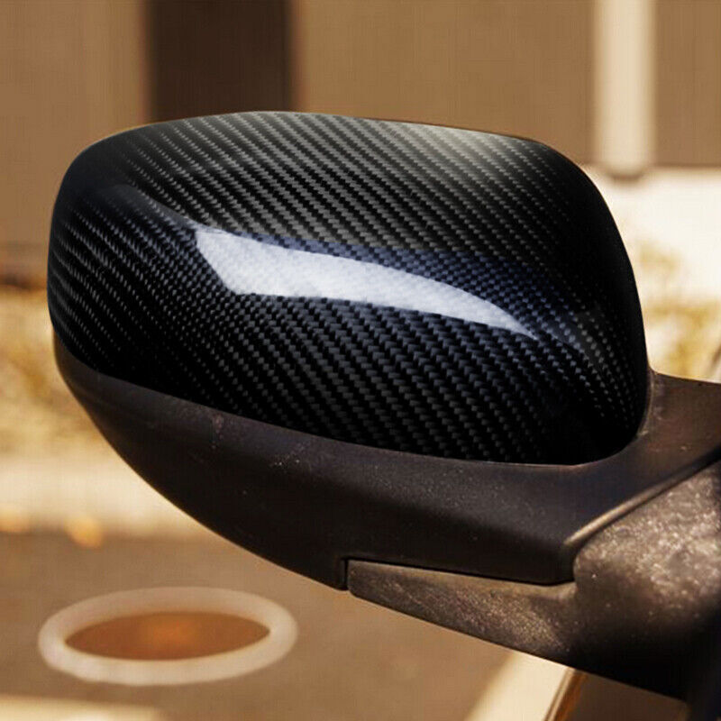 For 2003-2011 for Mazda RX-8 RX8 Real Carbon Fiber Side Rearview Mirror Cover Trim n