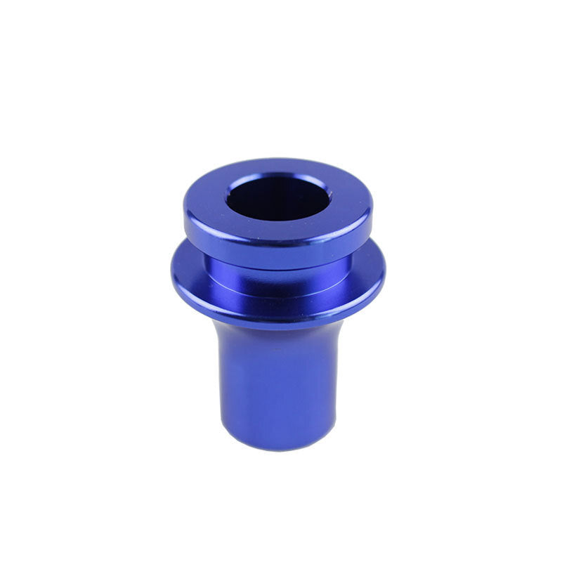 M10x1.5 Shift Knob Boot Retainer Jam Nut Adapter Blue Manual Gear Shifter Lever Q