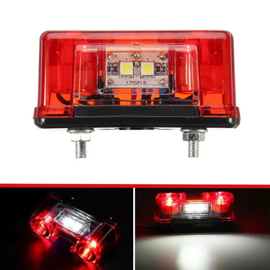 Universal 12/24 Volt 4LED License Plate Light for Trucks and Trailers n