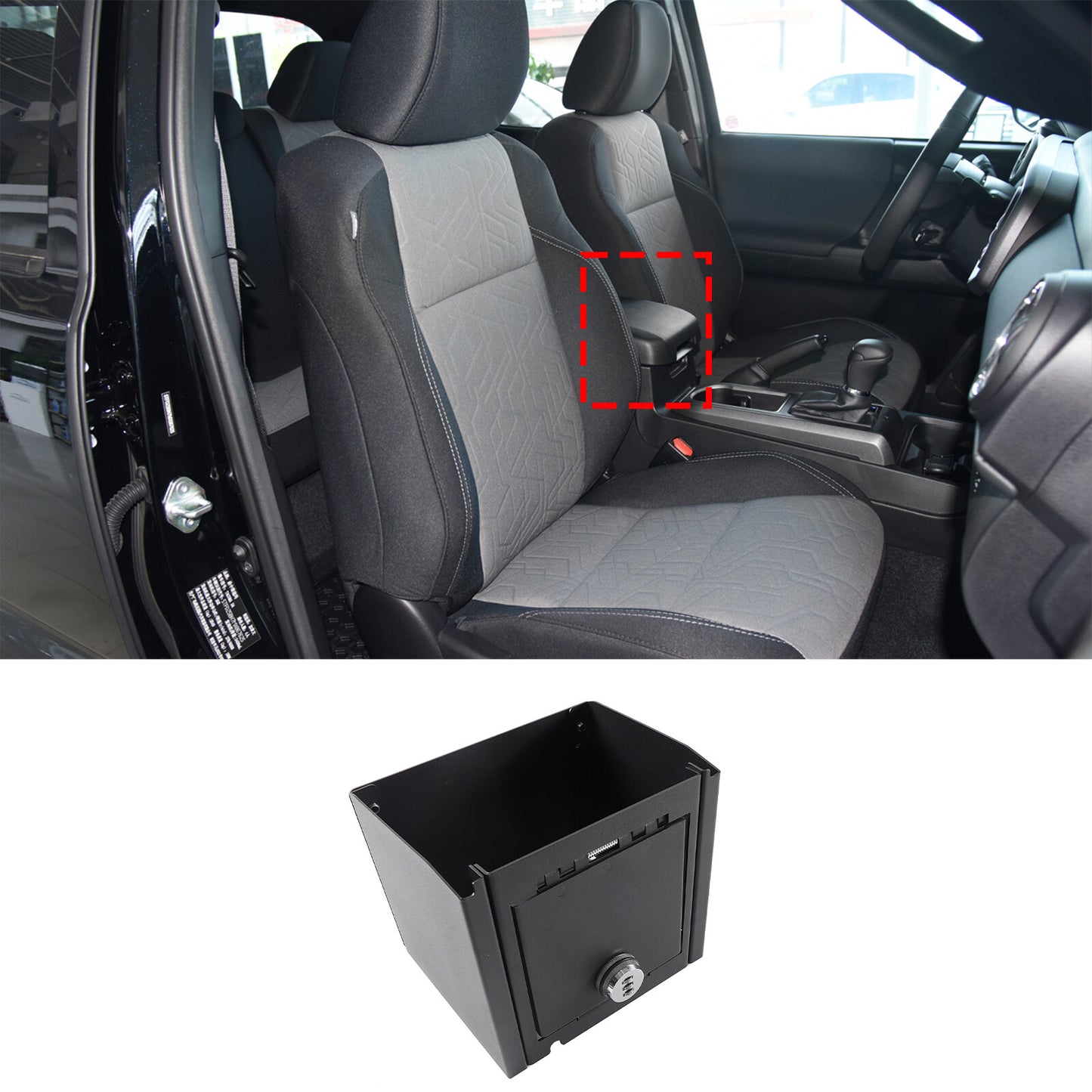 Silver Aluminum Glove Box Switch Button Cover Trim for Corvette C8 20-23- v
