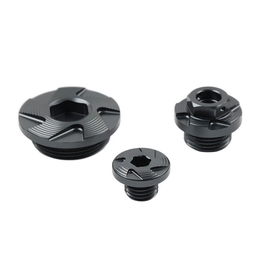 Engine Timing Oil Filter PlugS fit for Kawasaki KX250/450 KLX450R Screw Bolt Set Q